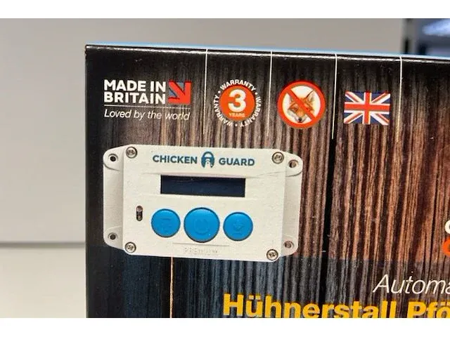 Kippenhok deuropener "chickenguard" - afbeelding 2 van  4