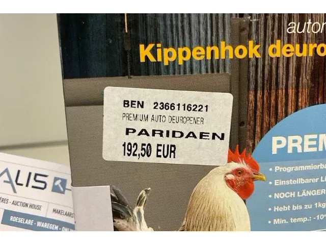 Kippenhok deuropener "chickenguard" - afbeelding 3 van  4