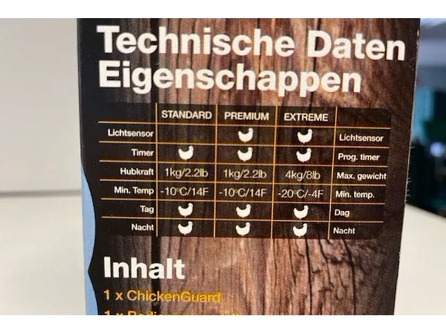 Kippenhok deuropener "chickenguard" - afbeelding 4 van  4