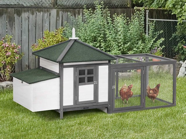 Kippenhok huisje multi-apparatuur baars helling - afbeelding 1 van  7