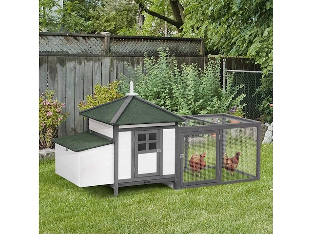 Kippenhok huisje multi-apparatuur baars helling - afbeelding 2 van  7