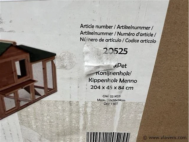 Kippen/konijnenhok - afbeelding 3 van  3