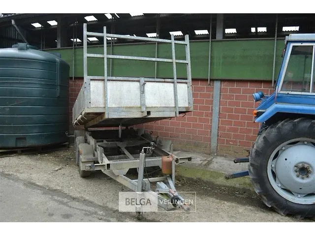 Kipper aanhangwagen dubbel asser al-ko type 251s - afbeelding 1 van  5