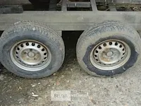 Kipper aanhangwagen dubbel asser al-ko type 251s - afbeelding 4 van  5