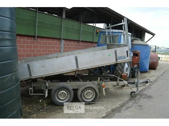 Kipper aanhangwagen dubbel asser al-ko type 251s - afbeelding 5 van  5
