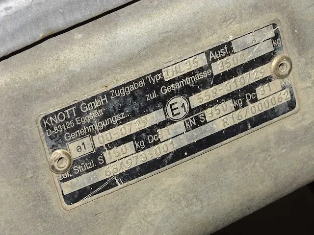 Kipper-aanhangwagen henra (3500kg) kp3 - afbeelding 19 van  26