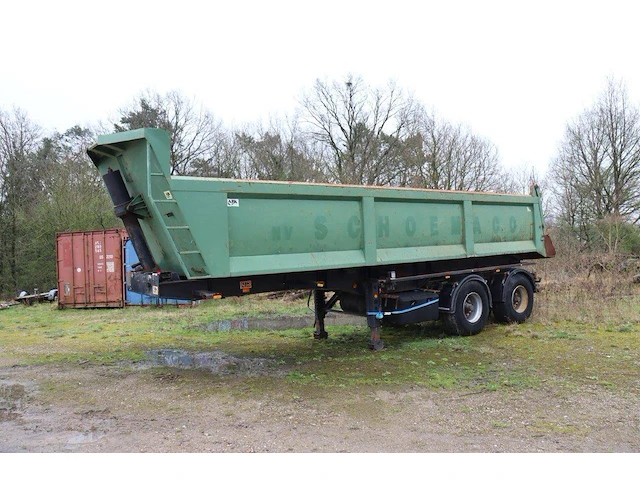 Kipper oplegger ajk 37000kg - afbeelding 1 van  1