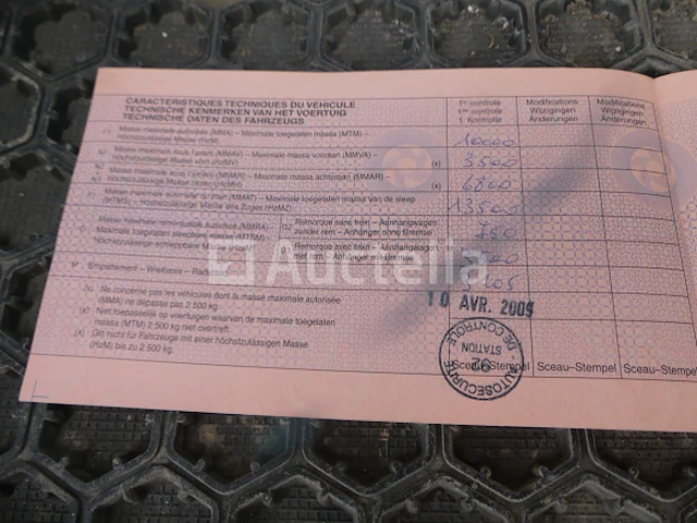Kipper vrachtwagen iveco ml 100 e15 (1997-112.669 km-vin:zcfa1aa0002205525) - afbeelding 18 van  38