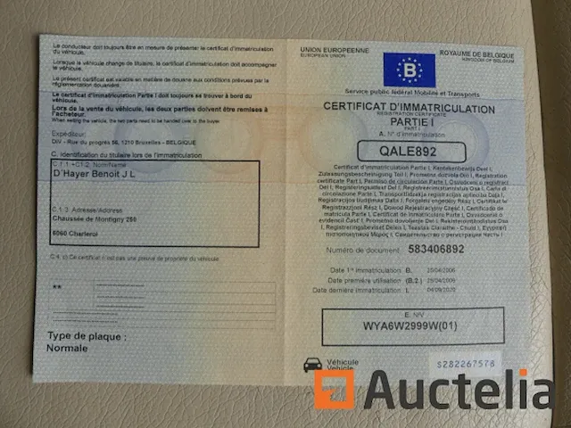Kipwagen dubbelassig aluminium waroquier bi 27 - afbeelding 13 van  19