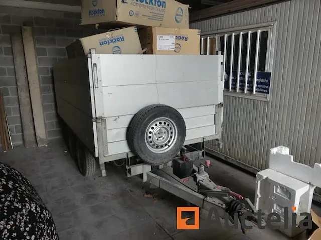 Kipwagen dubbelassig aluminium waroquier bi 27 - afbeelding 14 van  19