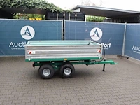 Kipwagen met gegalvaniseerde schotten nieuw - afbeelding 1 van  1