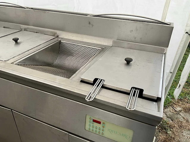 Kiremko professionele frituurinstallatie - inox - afbeelding 14 van  20