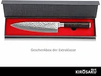 Kirosaku premium damascus mes 20 cm - afbeelding 2 van  4