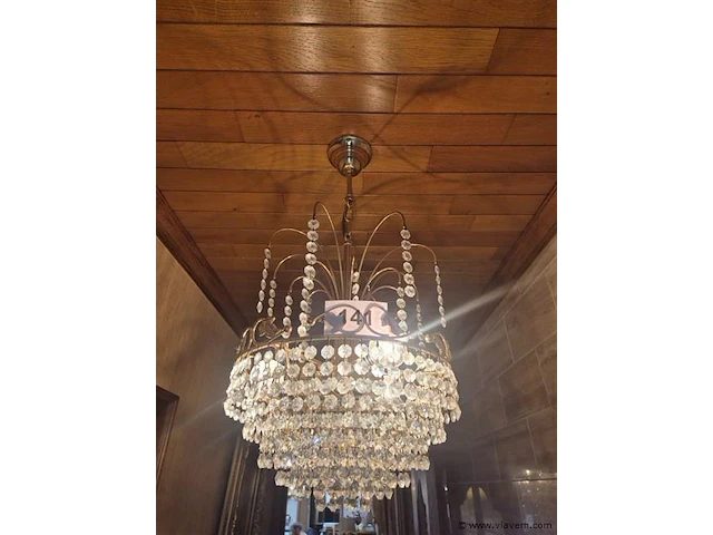 Kirstallen lamp - afbeelding 1 van  3