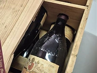 Kist 6 flessen chateau de la gardine 1994, kasteelwijn - afbeelding 4 van  5
