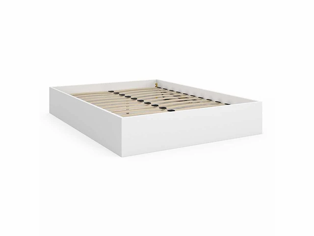 Kistbed 140x190 - wit met bedbodem - afbeelding 5 van  8
