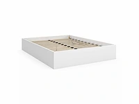 Kistbed 140x190 - wit met bedbodem - afbeelding 5 van  8