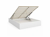 Kistbed 140x190 - wit met bedbodem - afbeelding 6 van  8