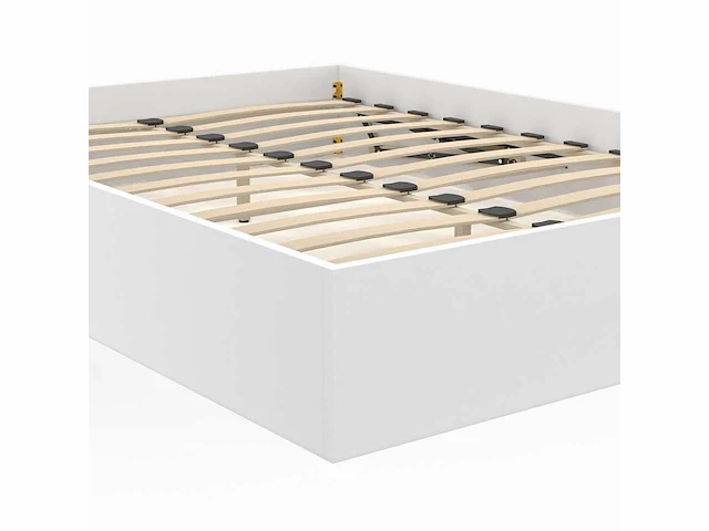 Kistbed 140x190 - wit met bedbodem - afbeelding 7 van  8