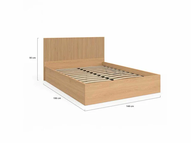 Kistbed 140x190 met bedbodem - afbeelding 6 van  9