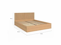 Kistbed met bedbodem - 160x200cm - afbeelding 18 van  22