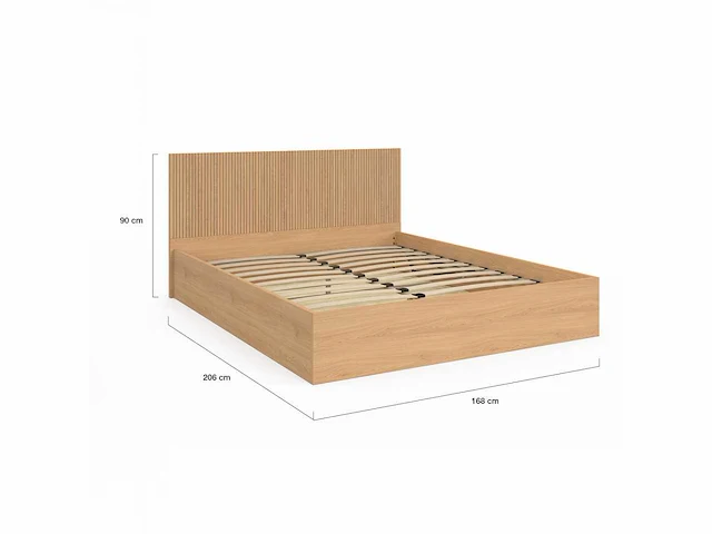 Kistbed met bedbodem - 160x200cm - afbeelding 7 van  22