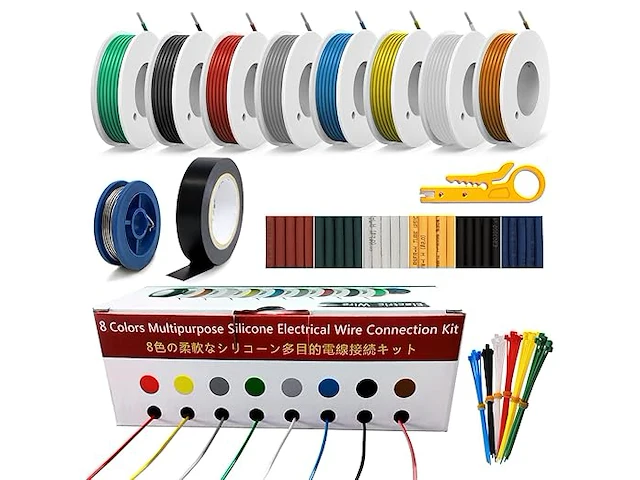 Kit electriciteitsdraden 26awg - afbeelding 1 van  4