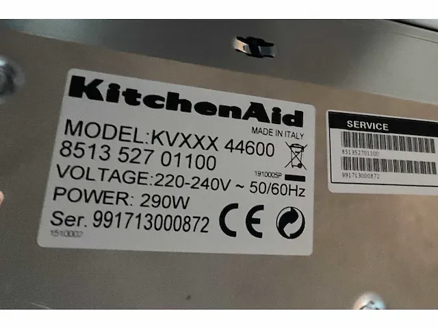 Kitchenaid keukentoestellen (3x) - afbeelding 3 van  16