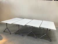 Klaptafel - verrijdbare - tafel (4x) - afbeelding 4 van  11