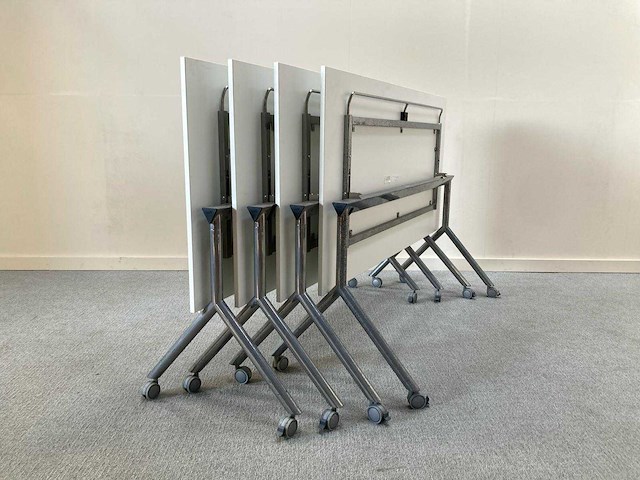 Klaptafel - verrijdbare - tafel (4x) - afbeelding 7 van  11