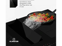 Klarstein chef - fusion down air system inductiekookplaat + downair afzuigkap - zwart - afbeelding 13 van  15
