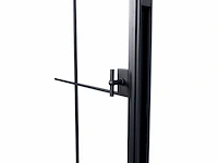 Klassiek stalen deur concept ( 1-glasverdeling) uit hoogwaardig staal, linksdraaiend - 50x880x2040 - afbeelding 6 van  7