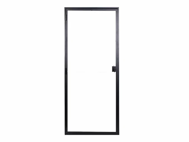 Klassiek stalen deur concept ( 1-glasverdeling) uit hoogwaardig staal, rechtsdraaiend - 50x880x2040 - afbeelding 1 van  7