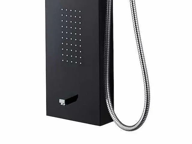 Klea - douchekolom - thermostatische douchepaneel - zwart - afbeelding 3 van  5