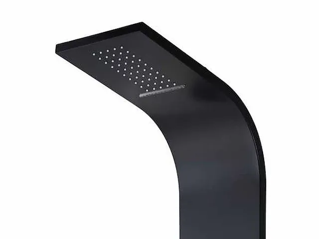 Klea - douchekolom - thermostatische douchepaneel - zwart - afbeelding 4 van  5