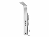 Klea - thermostatische douchepaneel - thermostatische douchepaneel mat chrome - afbeelding 1 van  5