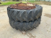 Kleber dubbele tractorwielen met haken - afbeelding 2 van  7