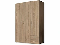Kledingkast - multifunctioneel - sonoma eiken look - afbeelding 10 van  14