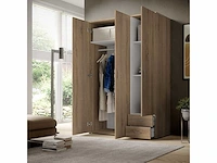 Kledingkast - multifunctioneel - sonoma eiken look - afbeelding 12 van  14