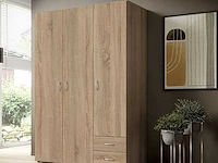 Kledingkast - multifunctioneel - sonoma eiken look - afbeelding 8 van  14