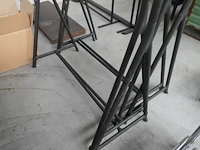 Kledingrekken in kunststof 4 stuks - afbeelding 2 van  3