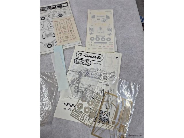 Kleefletters en cijfers autos - afbeelding 2 van  3