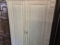 Kleerkast tweedeurs (zonder inhoud) 127x207x64cm - afbeelding 1 van  4