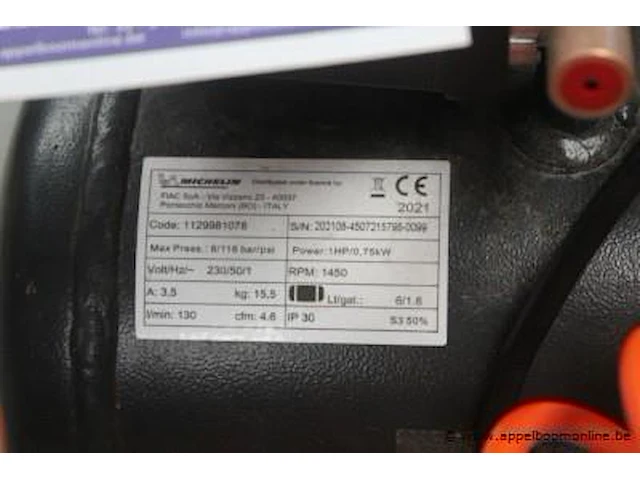 Kleine compressor michelin, bj 2021 - afbeelding 2 van  2