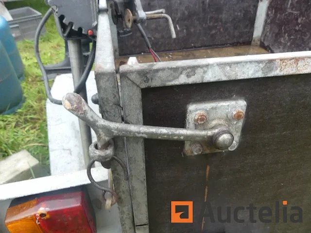 Kleine enkelassige aanhangwagen > 400 kg einhell 400 - afbeelding 2 van  8