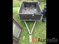 Kleine enkelassige aanhangwagen > 400 kg einhell 400 - afbeelding 5 van  8