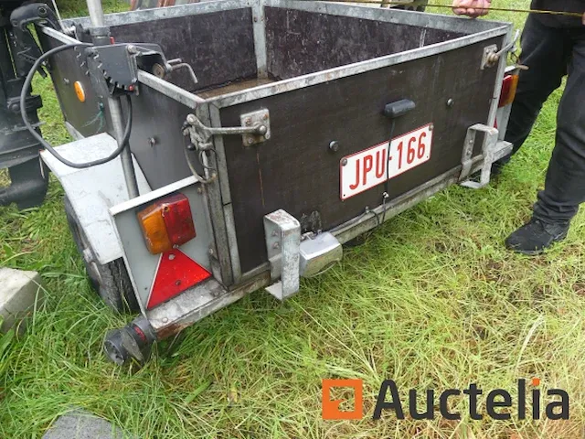 Kleine enkelassige aanhangwagen > 400 kg einhell 400 - afbeelding 7 van  8