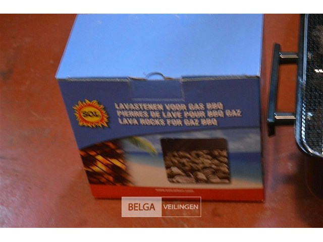 Kleine gas bbq met lava stenen - afbeelding 3 van  3