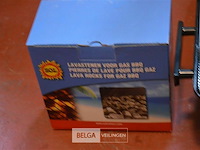 Kleine gas bbq met lava stenen - afbeelding 3 van  3