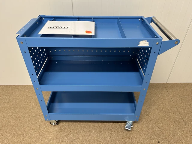Kleine materiaalkar 73x38x80 - 3 lagen - afbeelding 2 van  2